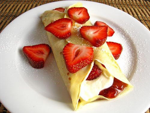 Premier baiser : la théorie de la crêpe.