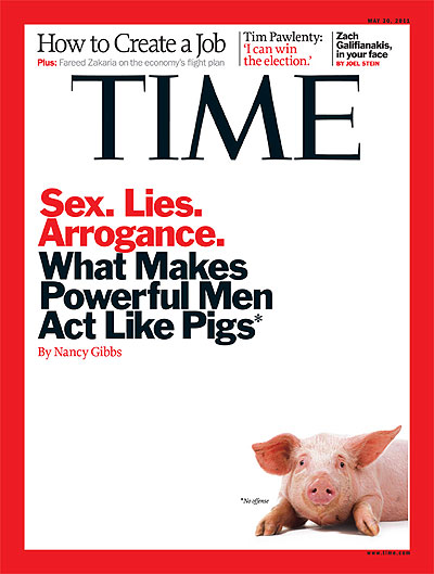 Time magazine men are pigs