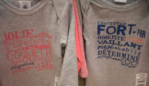Body Petit Bateau sexisme