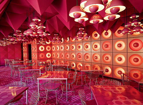 Spiegel-canteen-Verner-Panton-Hambourg