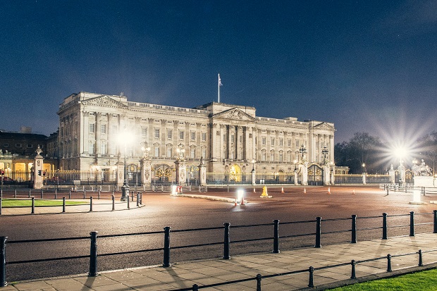 Buckingham Palace Desert in London