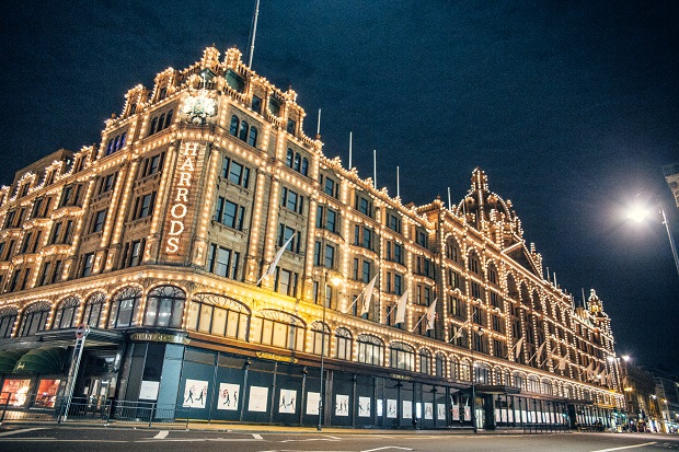 Harrods Desert in London Bardy