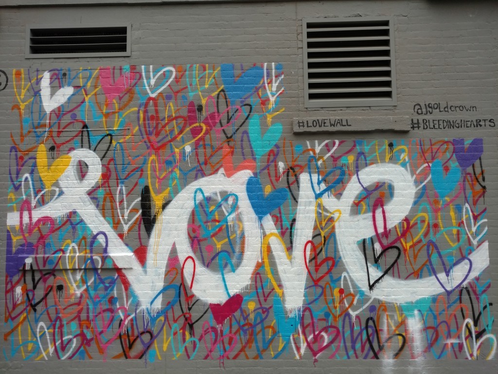 Le love vu par le street artisan HEKTAD 