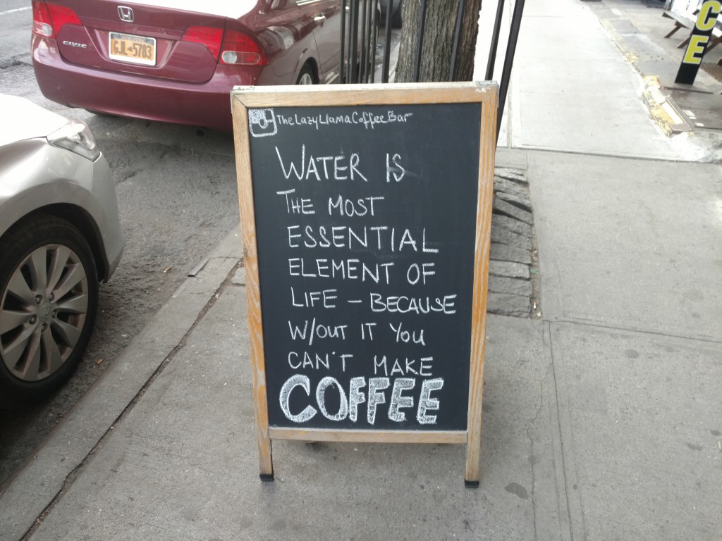 Café marketing NYC
