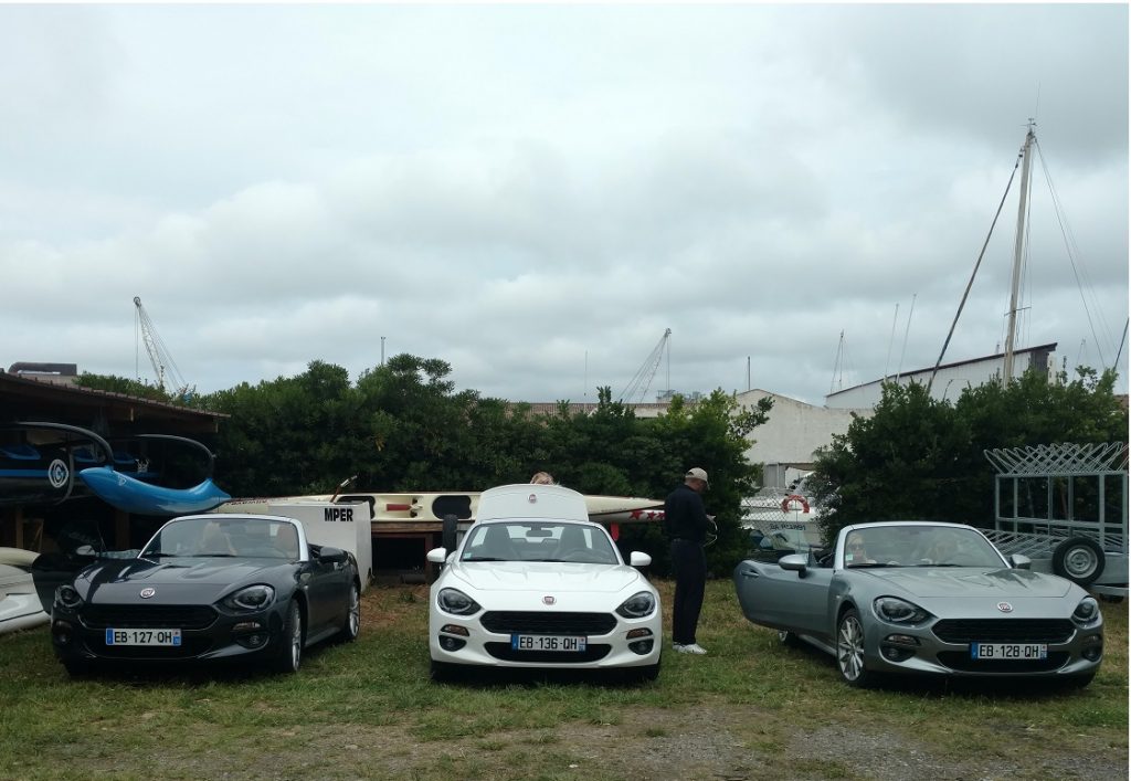 Fiat 124 Spider coloris