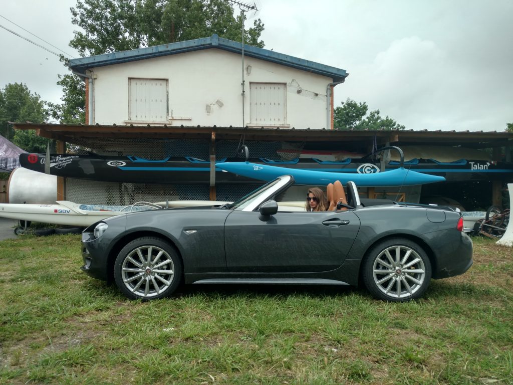 Fiat 124 Spider chez UhainaPo Anglet