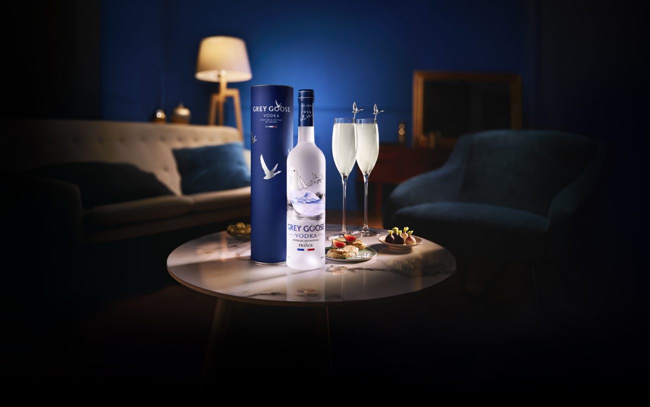 N’arrivez plus Les Mains Vides Avec Le Marché Bleu de Grey Goose