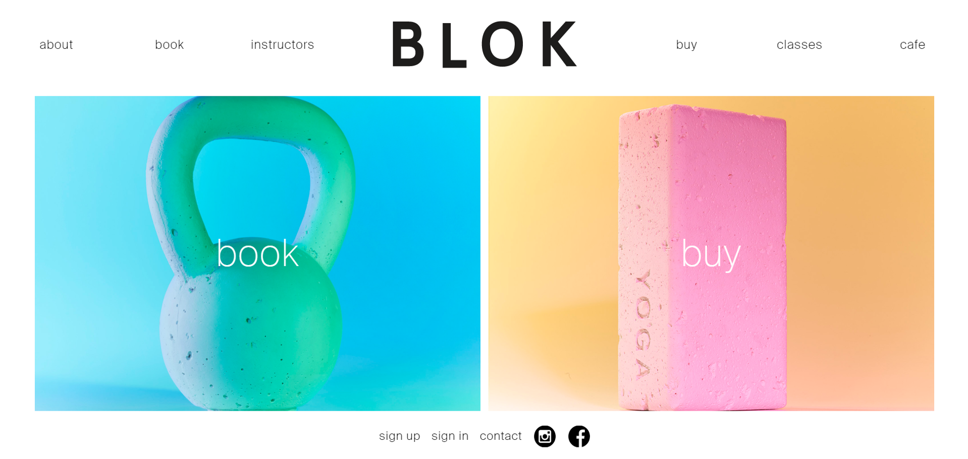 Blok London salle de sport