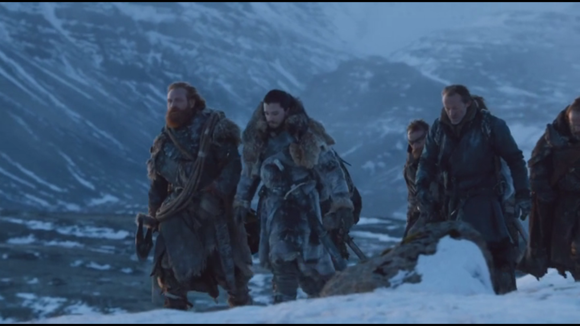 Jean Neige beyond the wall