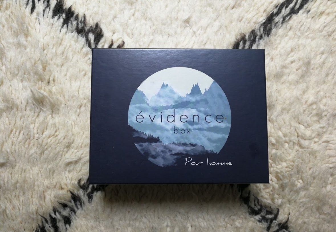 Evidence Box beauté bio pour homme