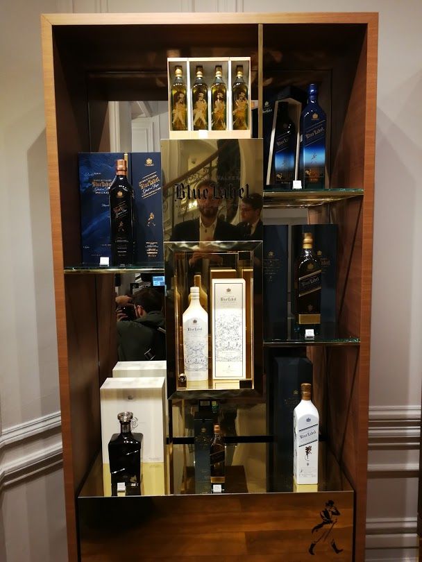 Vitrine Johnnie Walker