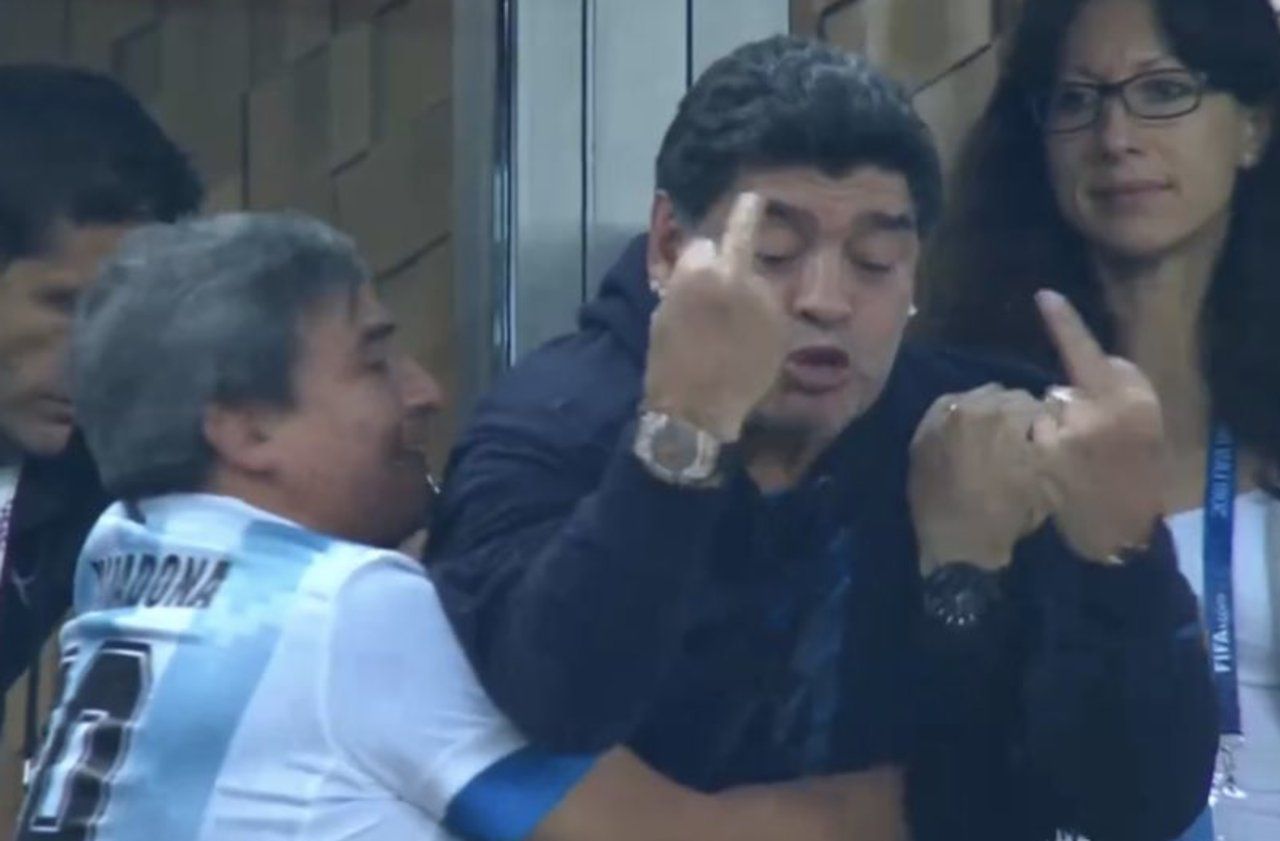 maradona citation foot