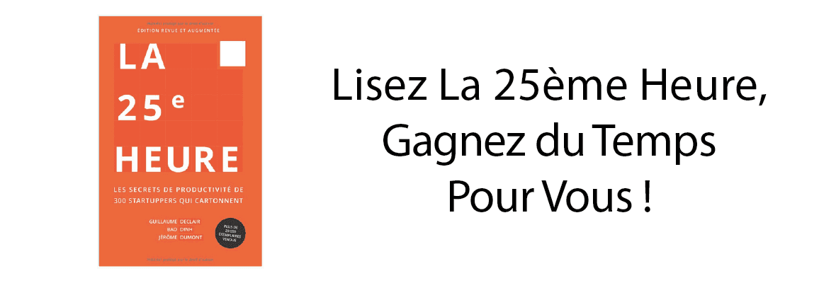 livre sur la productivité