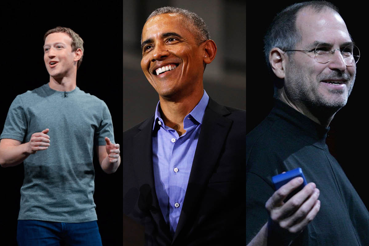 La Logique de Productivité Derrière le Style Vestimentaire de Zuckerberg, Obama et Jobs