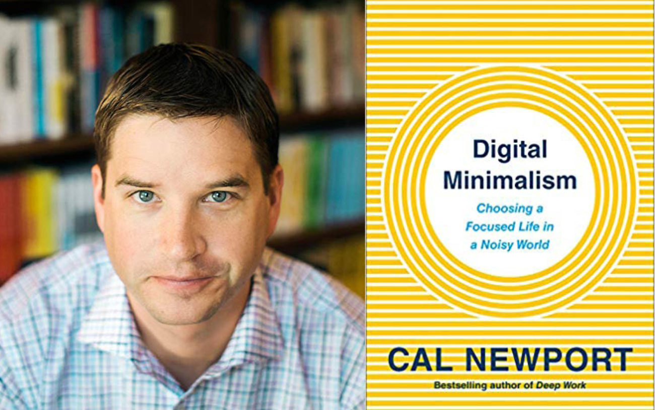 Digital minimalism : Cal Newport Nous Libère des Ecrans Avec Son Nouveau Livre