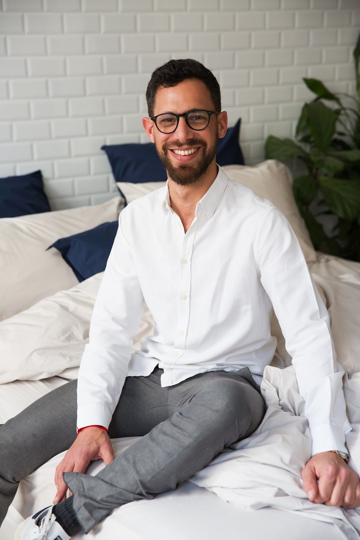 LInge de maison Greige by Julien Blanc