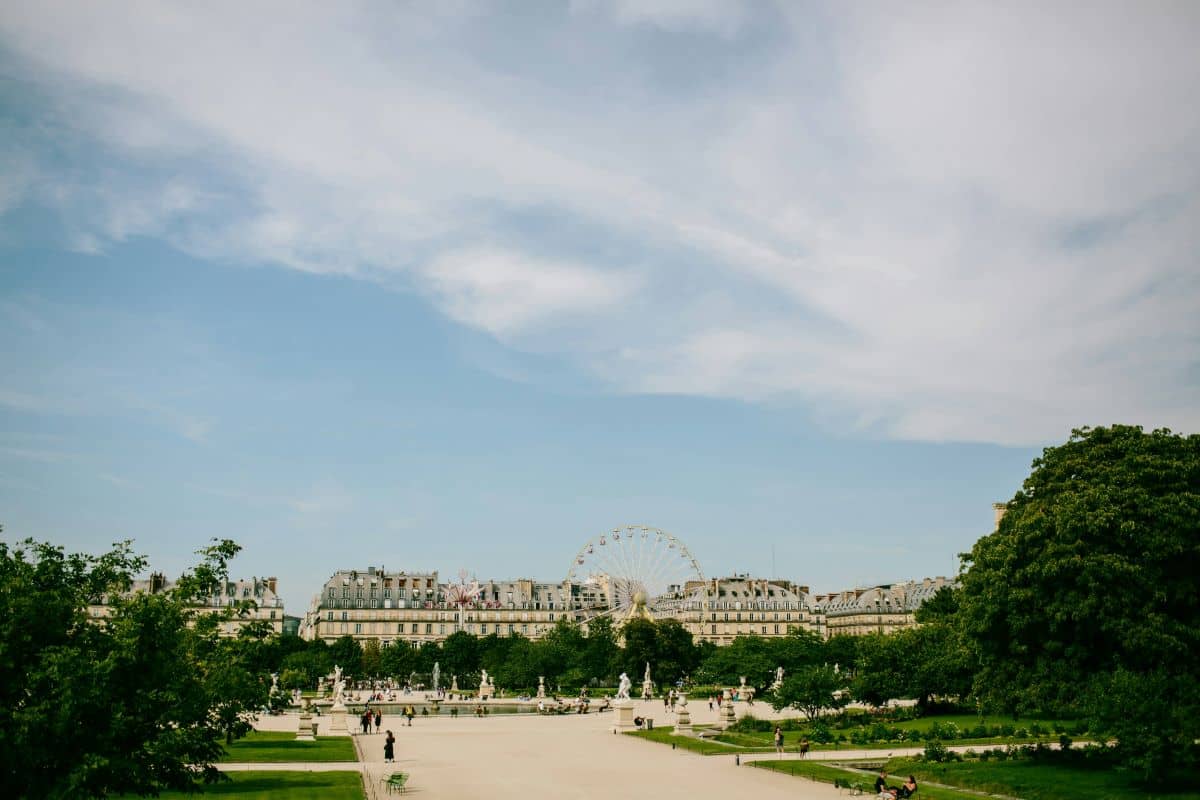Courir au Jardin des Tuileries
