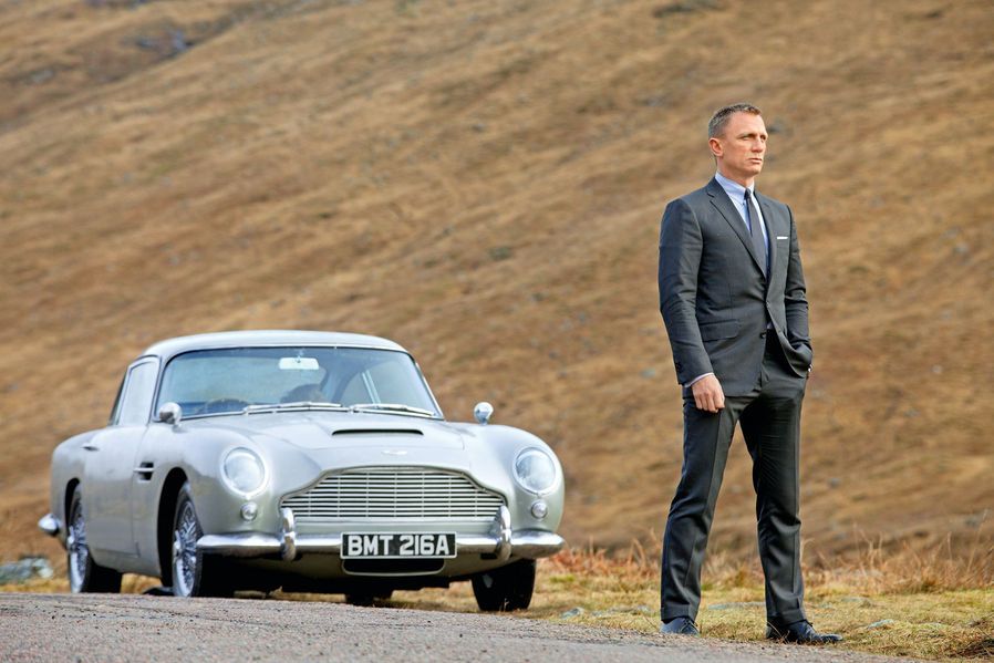 belle DB5 James Bond Skyfall