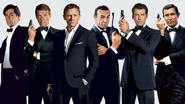 acteurs qui jouent james bond