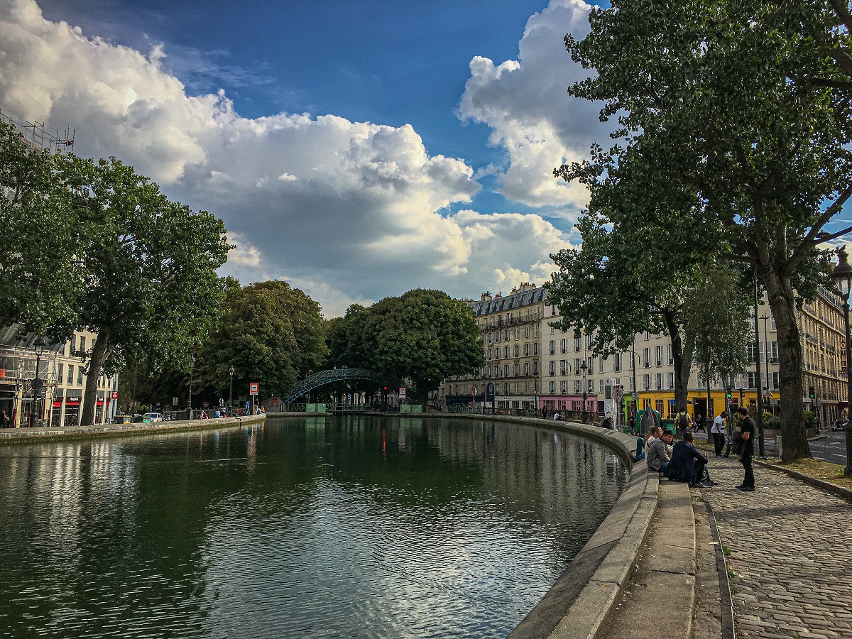 canal saint martin à Paris