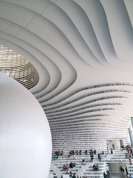 Bibliothèque-de-Tianjin