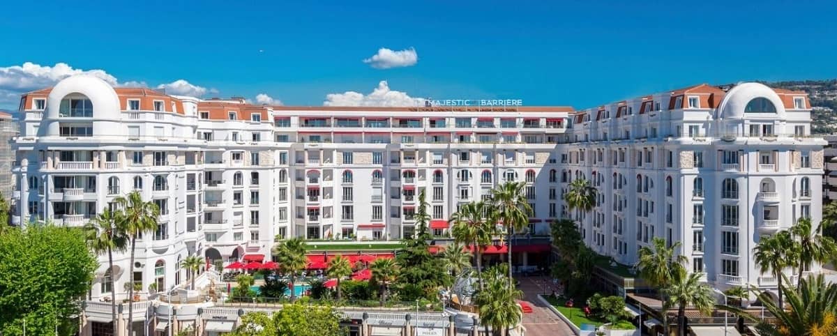 L’Hôtel Majestic à Cannes : l’incontournable de la Riviera