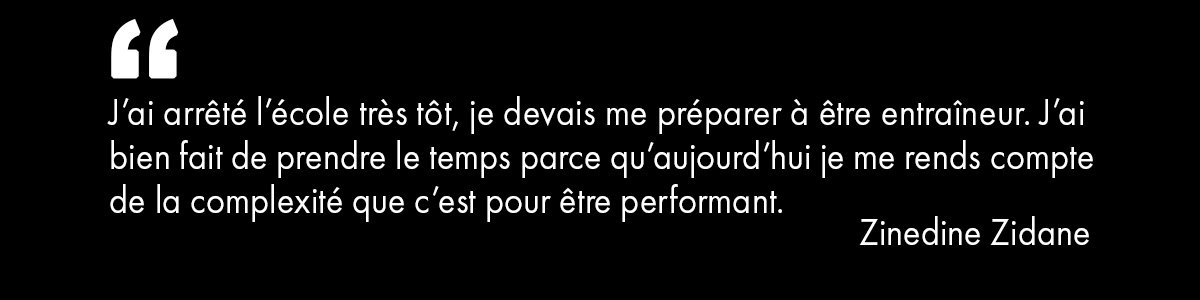 citations performance zidane