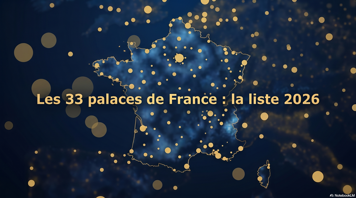 Liste des palaces France 2026 : Le guide ultime des 33 fleurons de l’hôtellerie